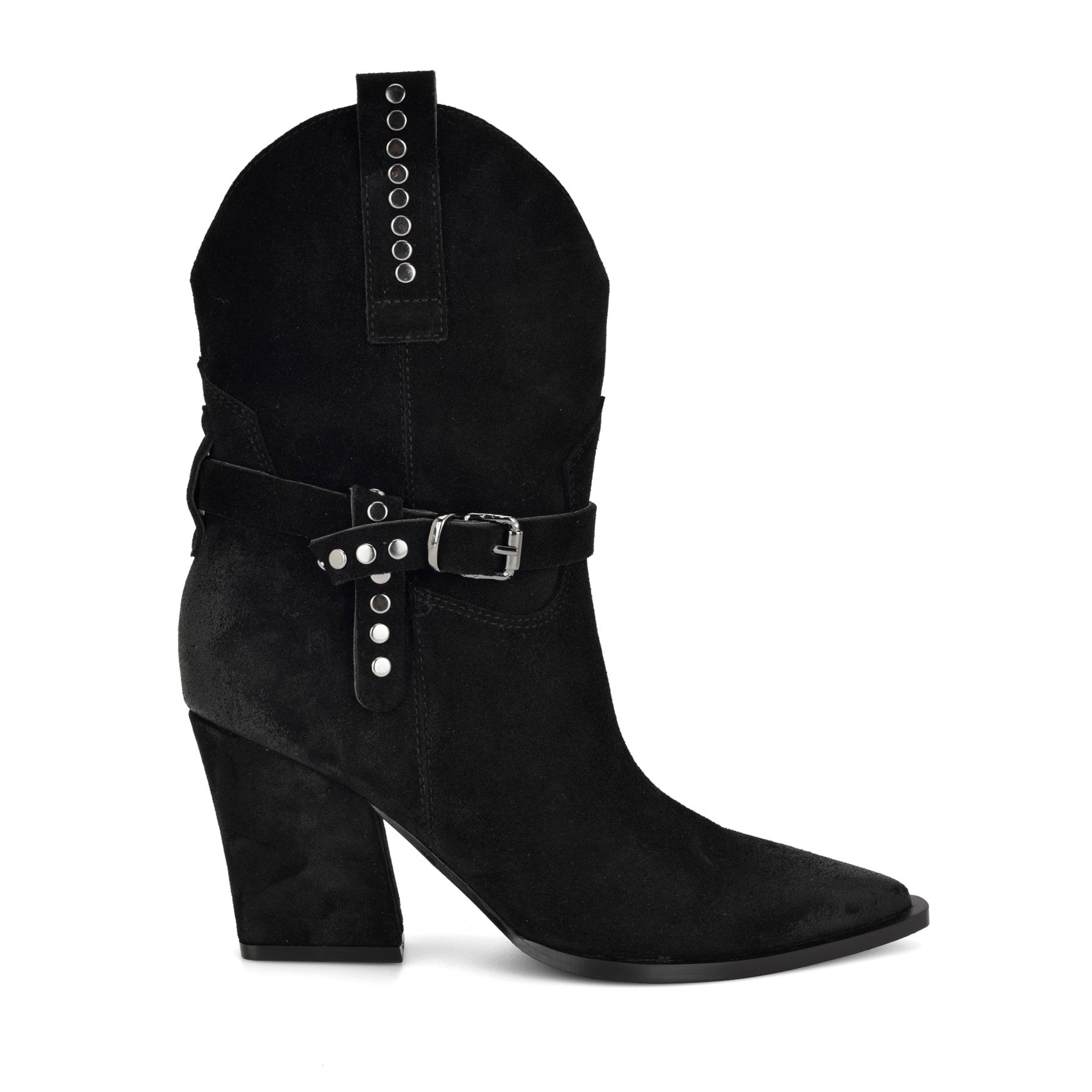 Weslie Leather Western Booties