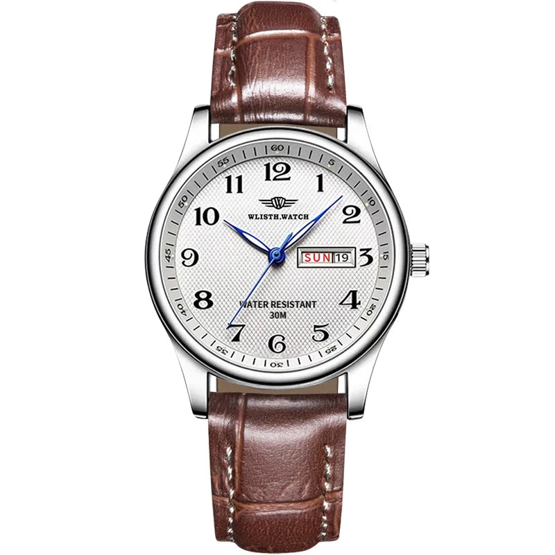 Rovain Leather Brown 40mm