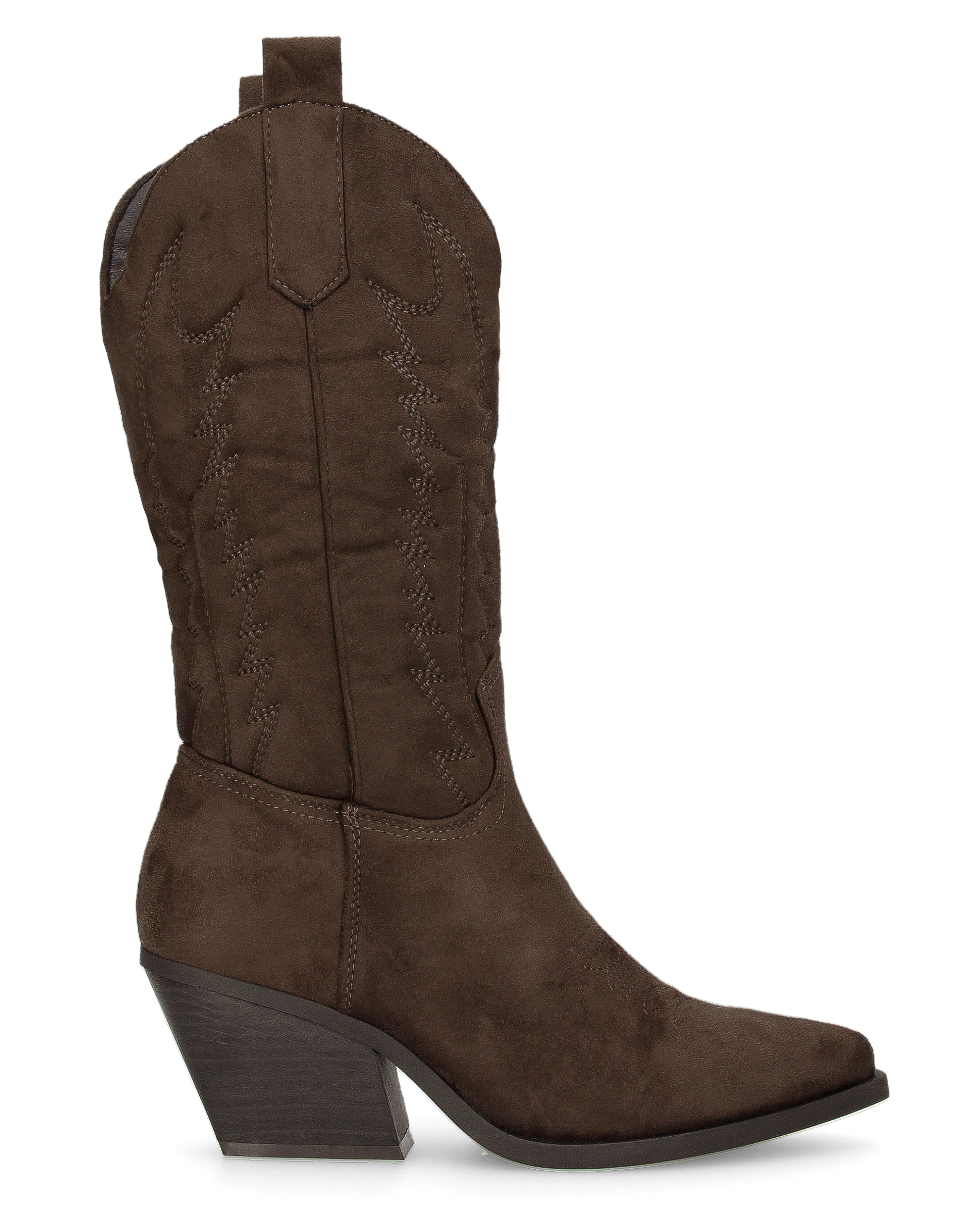 VITA - brown suede Western boots