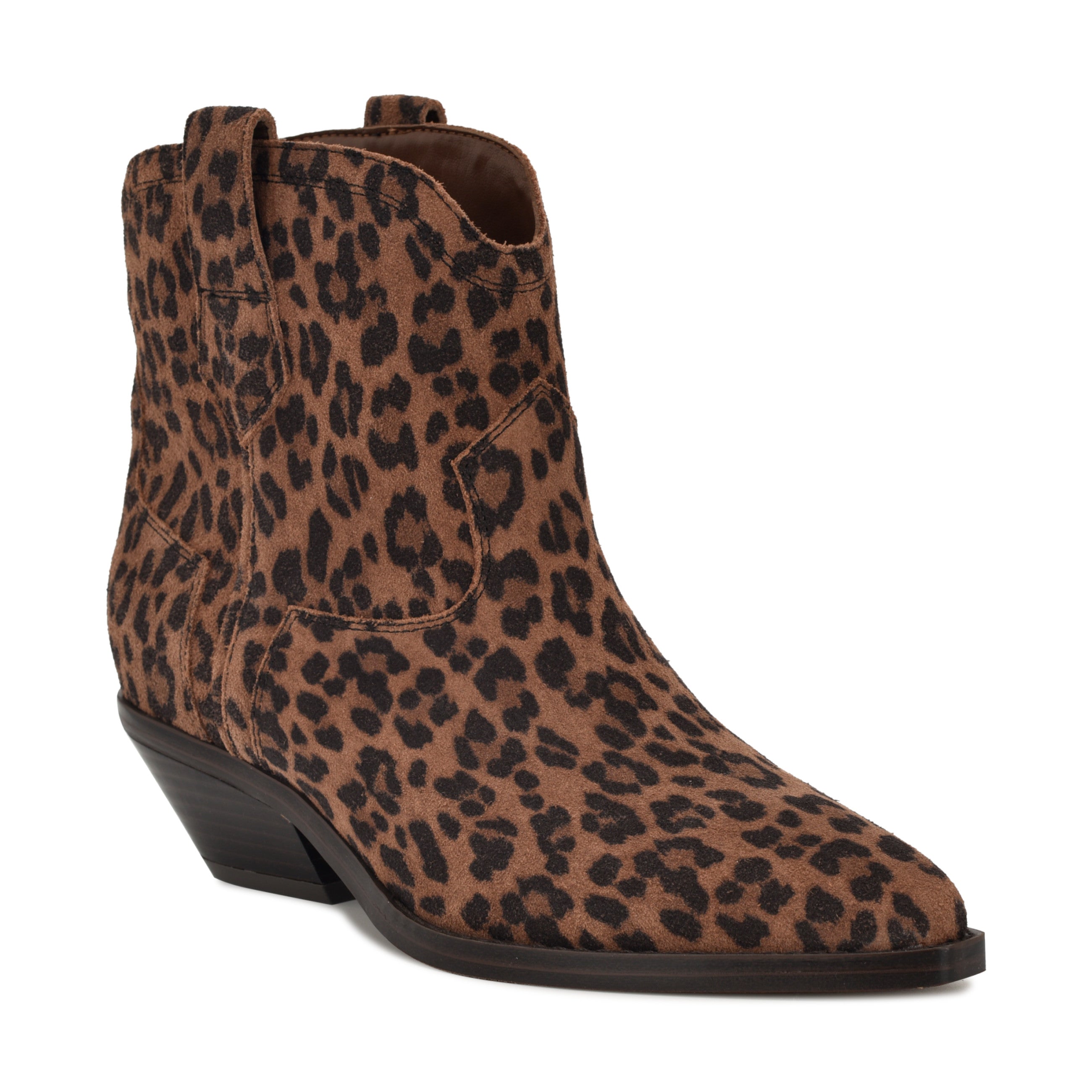 Abreve Western Leather Booties