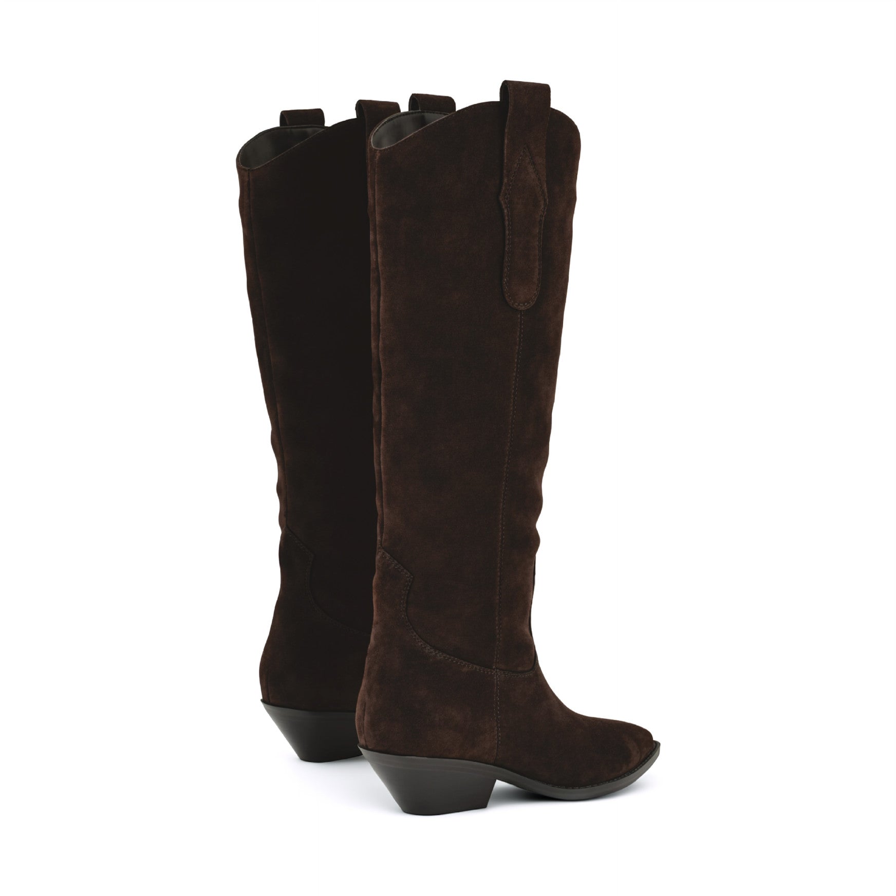 Asken Leather Western Boots