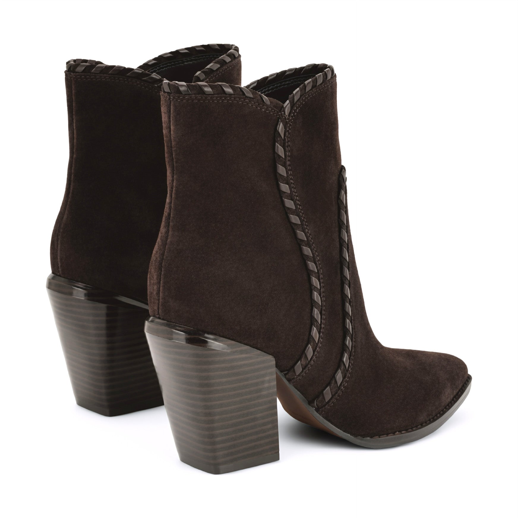 Raxton Leather Western Booties