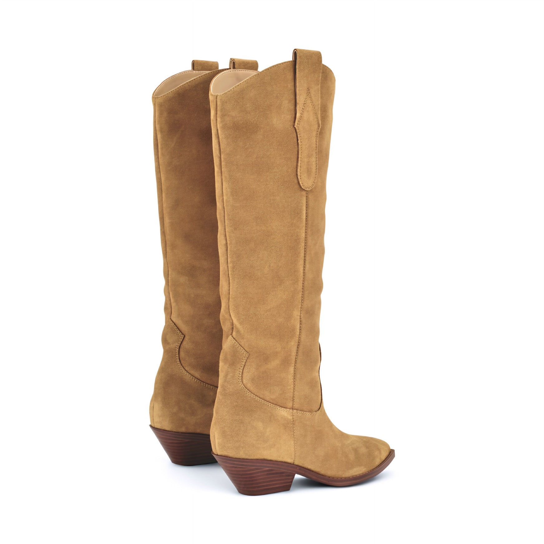 Asken Leather Western Boots
