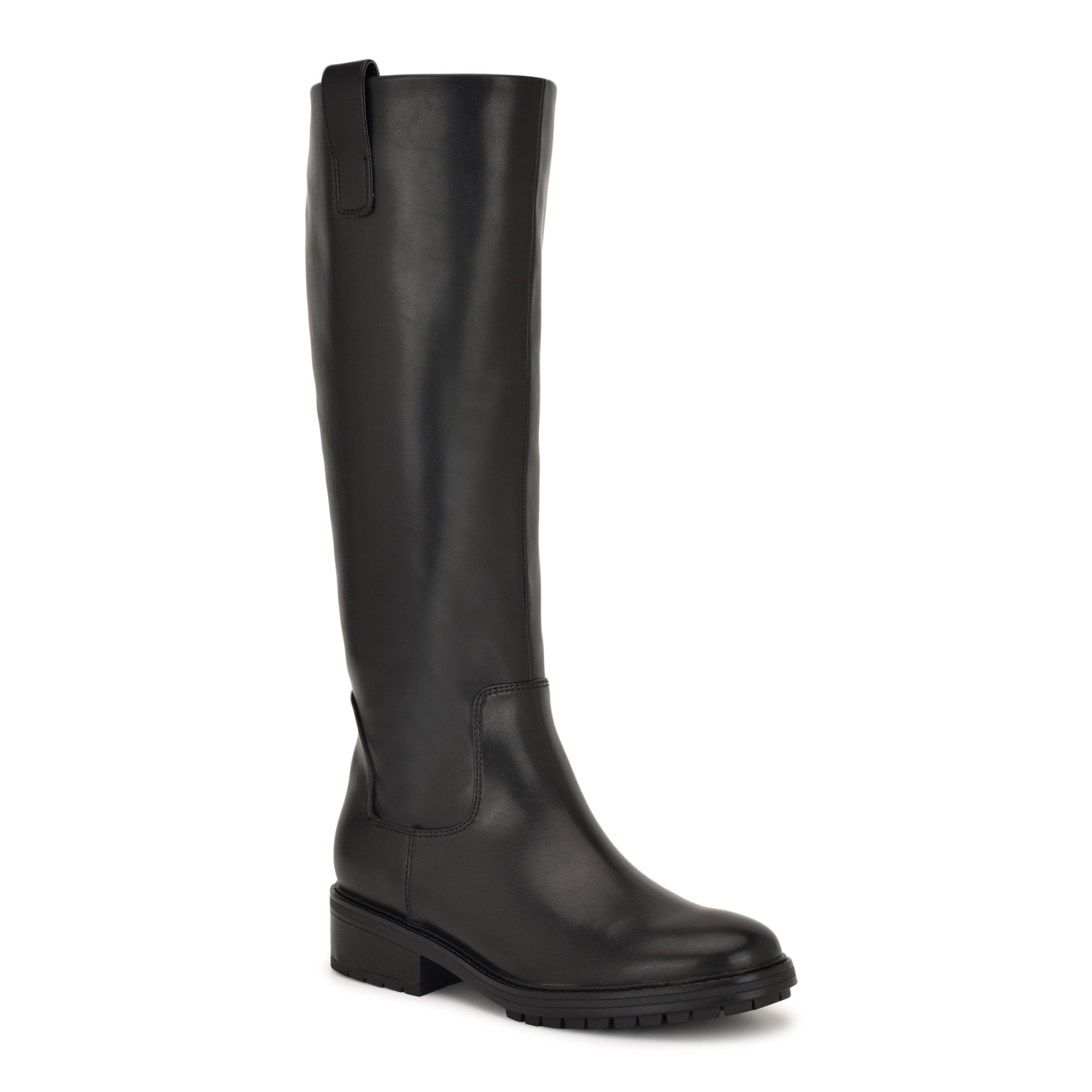 Leigha Wide Calf Lug Sole Boots