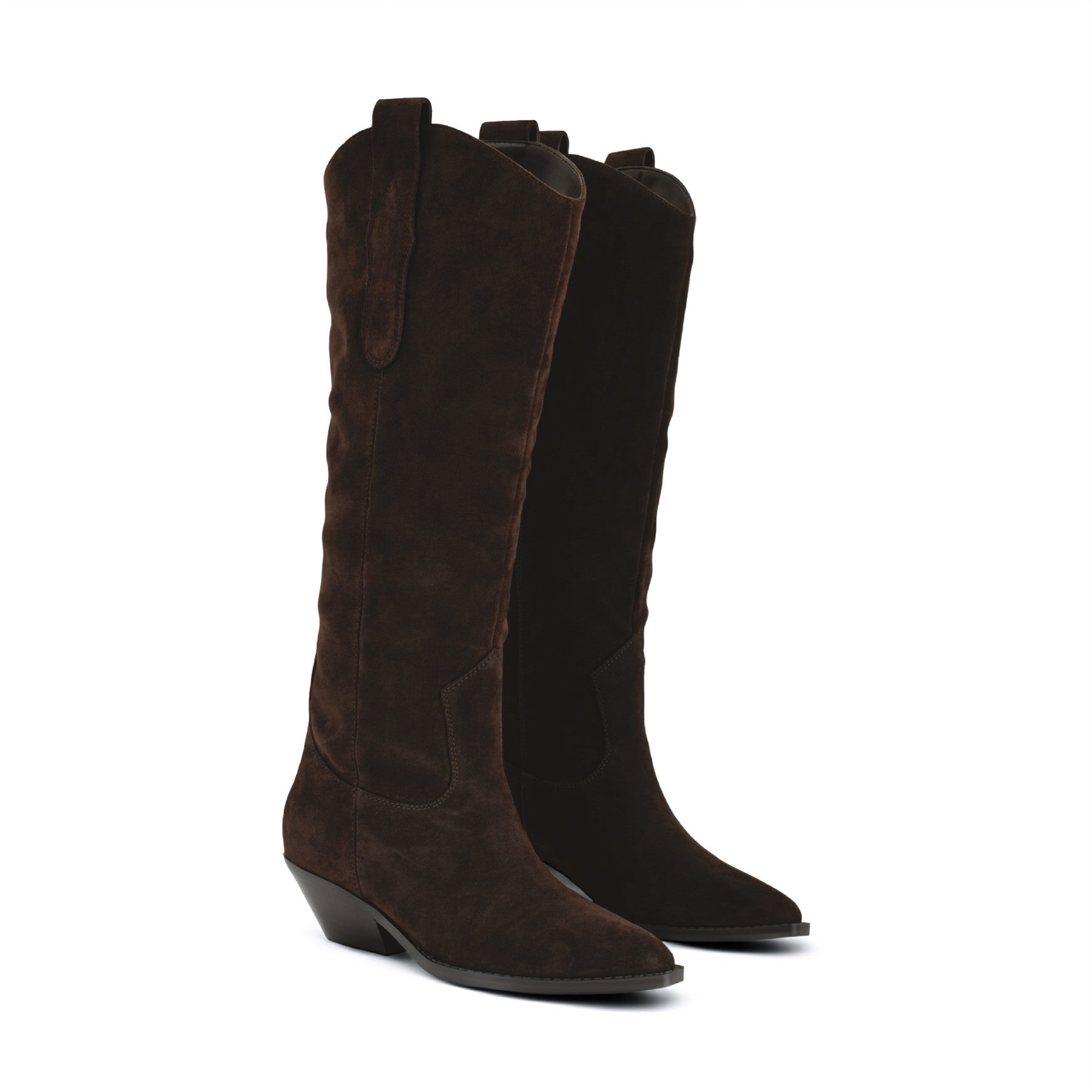 Asken Leather Western Boots