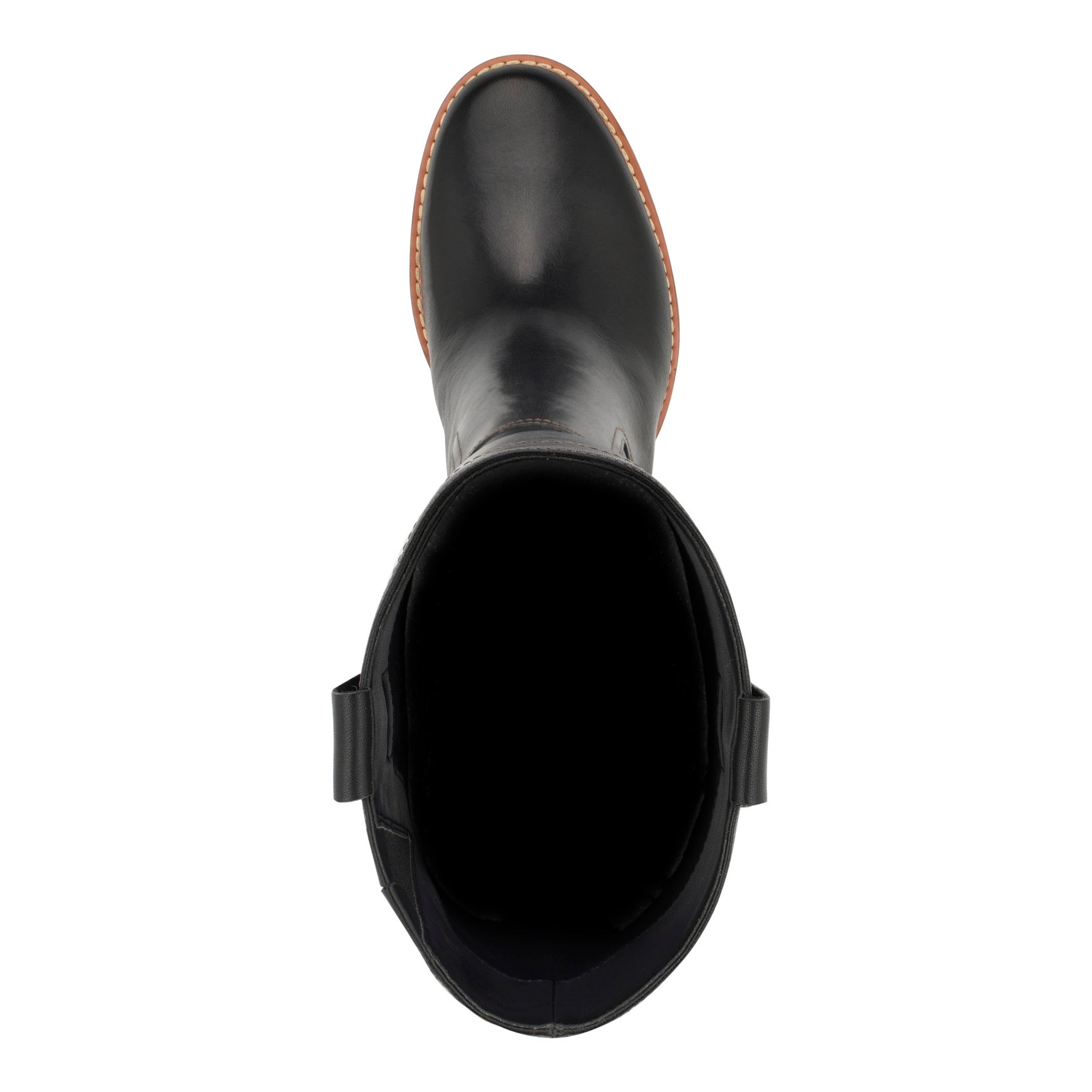 Hecee Block Heel Tailored Leather Boots