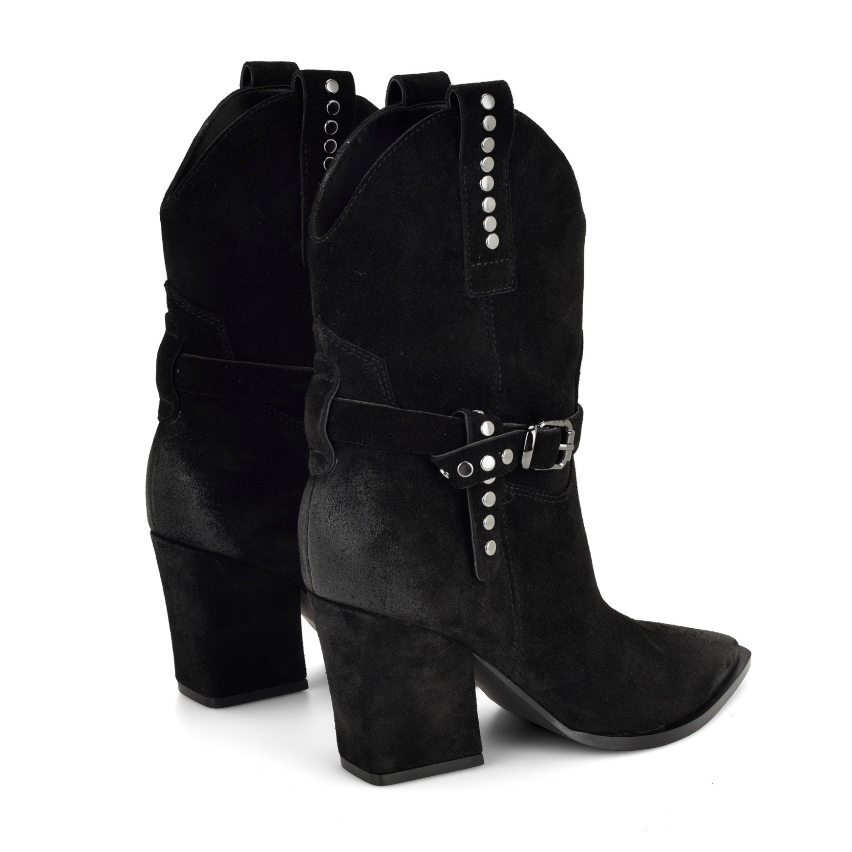 Weslie Leather Western Booties