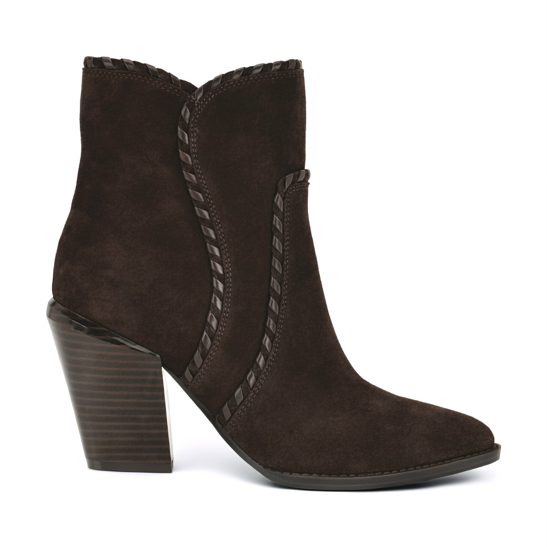 Raxton Leather Western Booties
