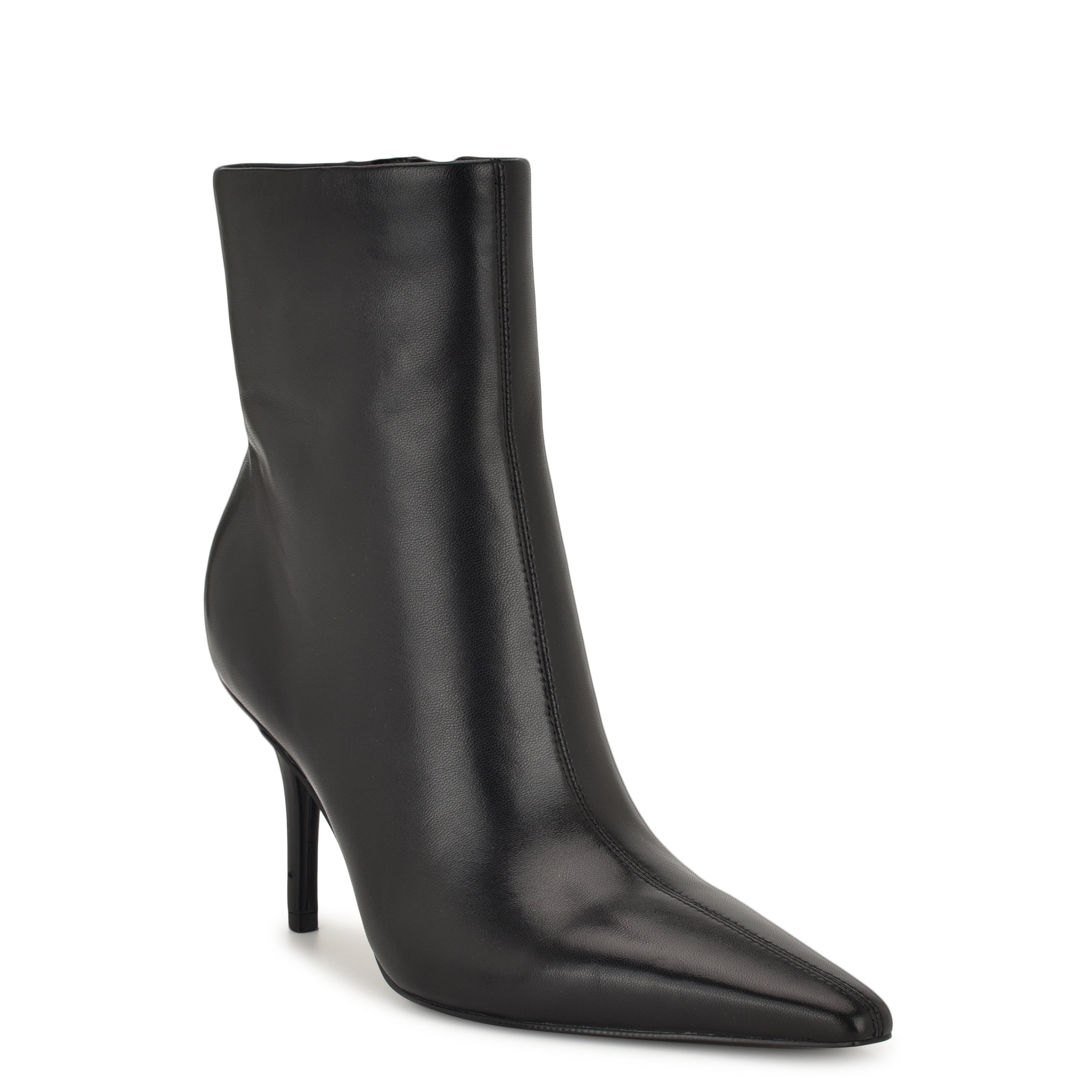 Ohmy Dress Ankle Leather Booties