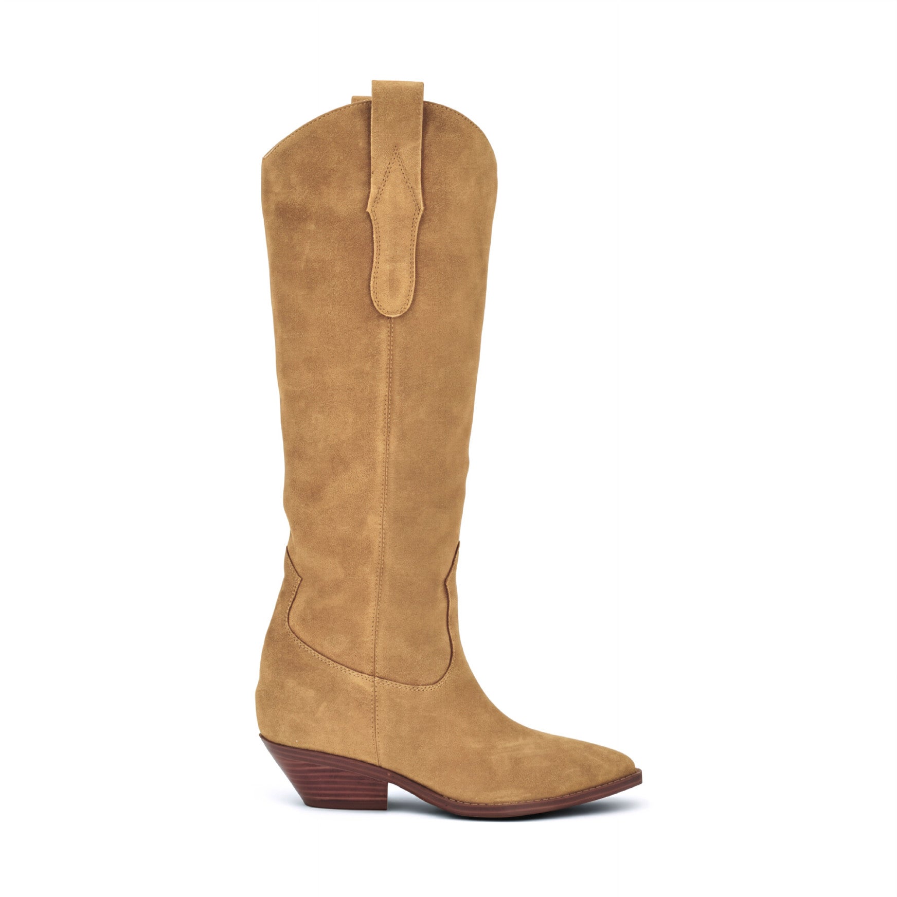 Asken Leather Western Boots