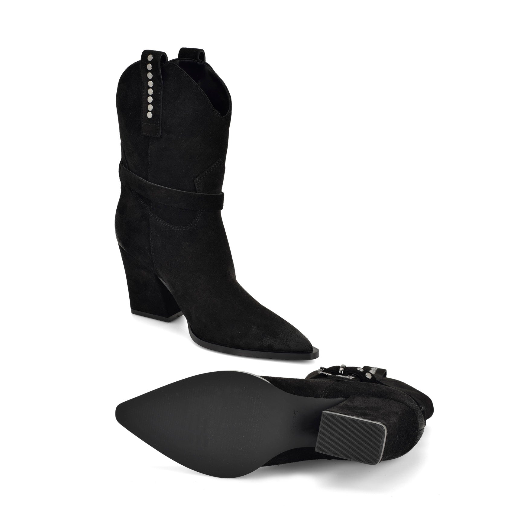 Weslie Leather Western Booties