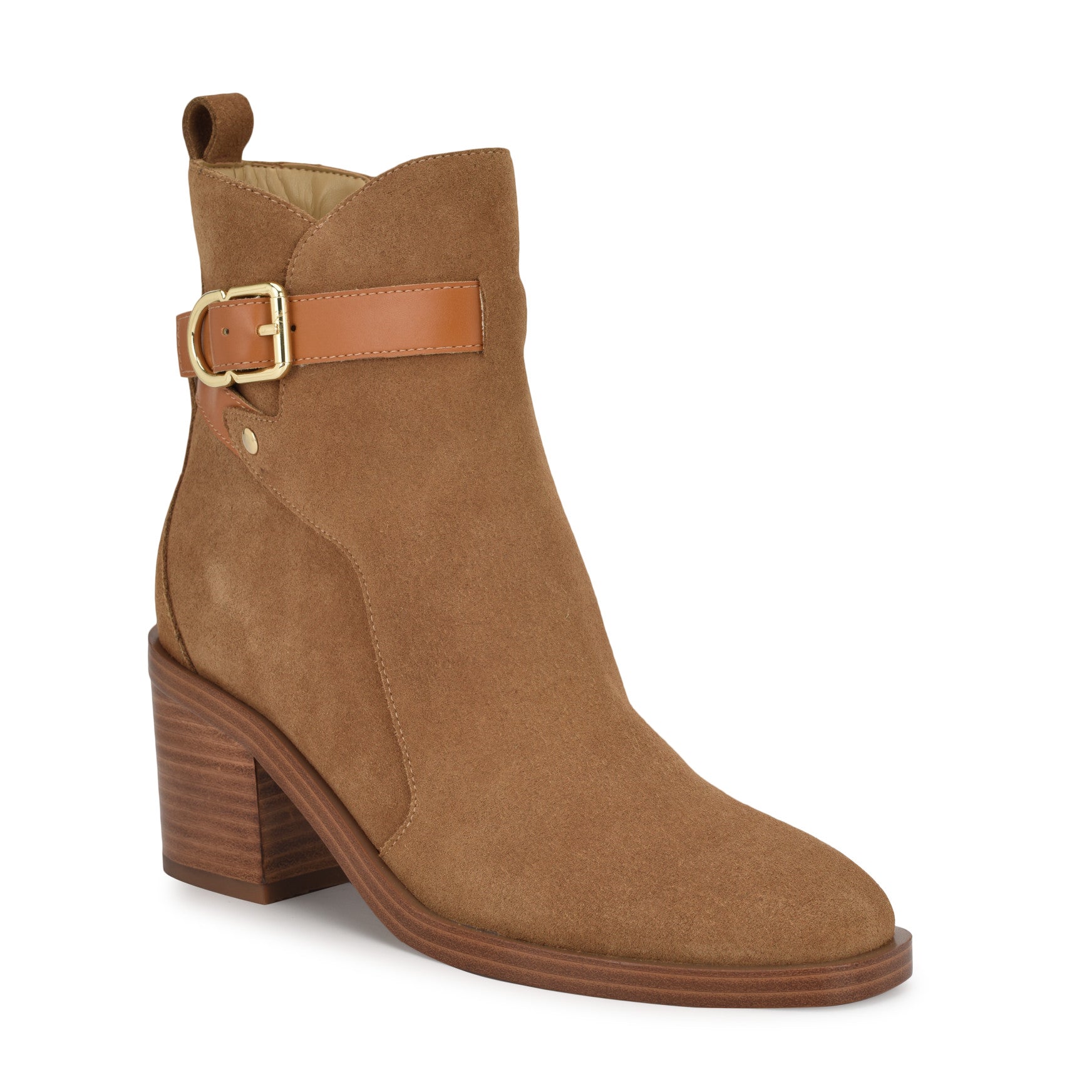 Papito Leather Tailored Booties