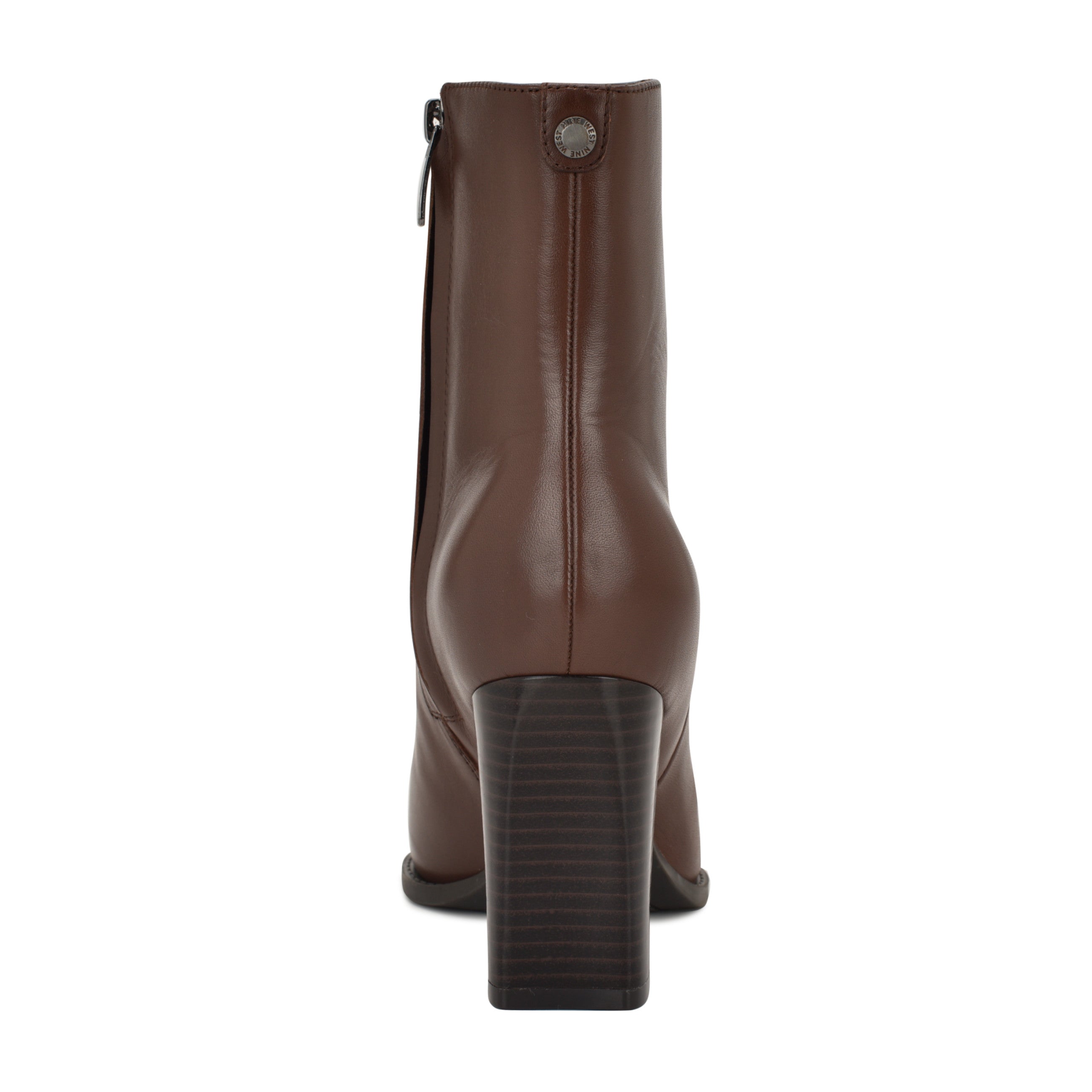 Tessay 9x9 Block Heel Leather Booties