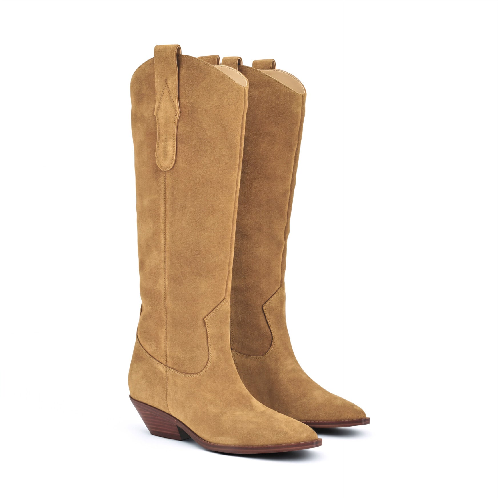 Asken Leather Western Boots