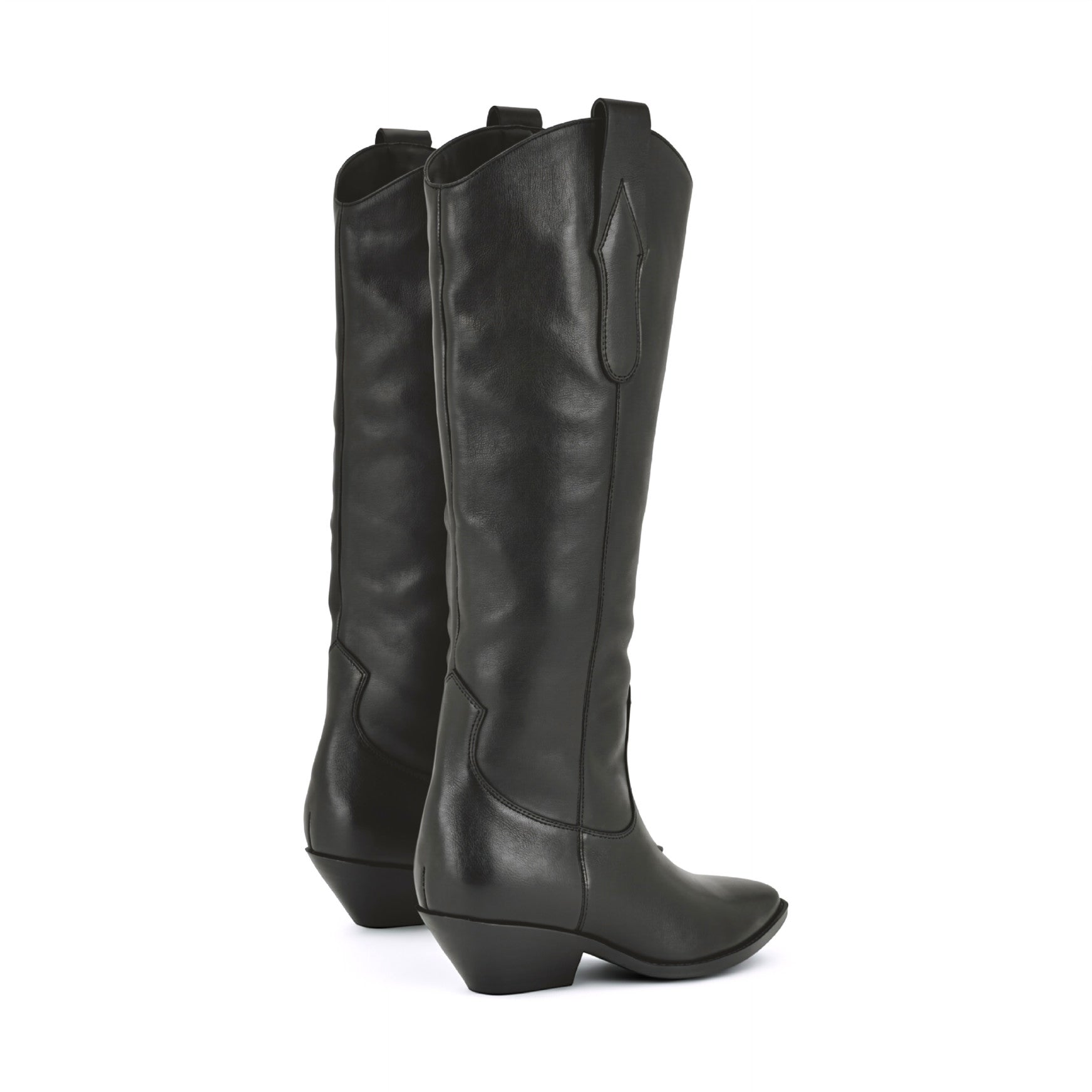 Asken Leather Western Boots