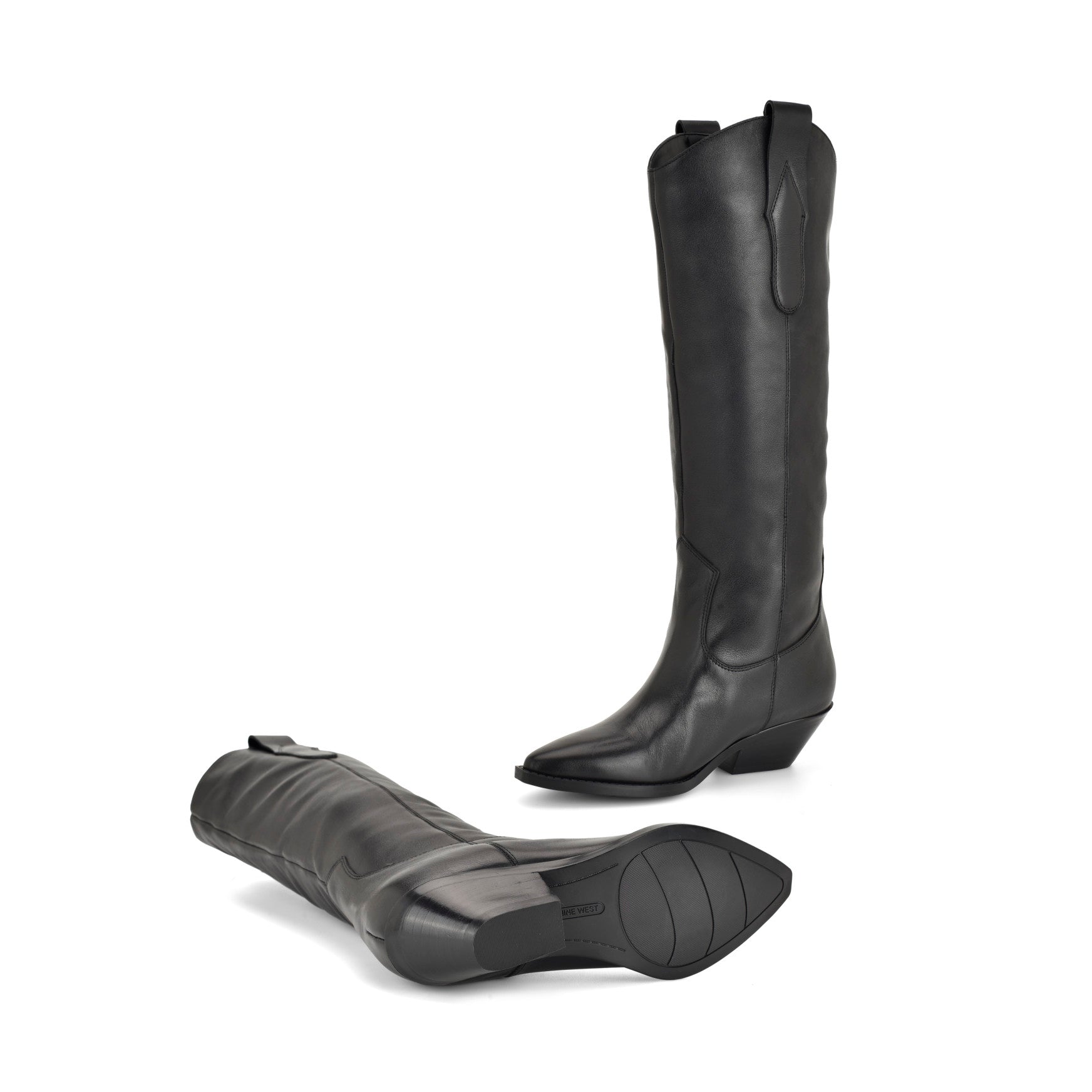 Asken Leather Western Boots