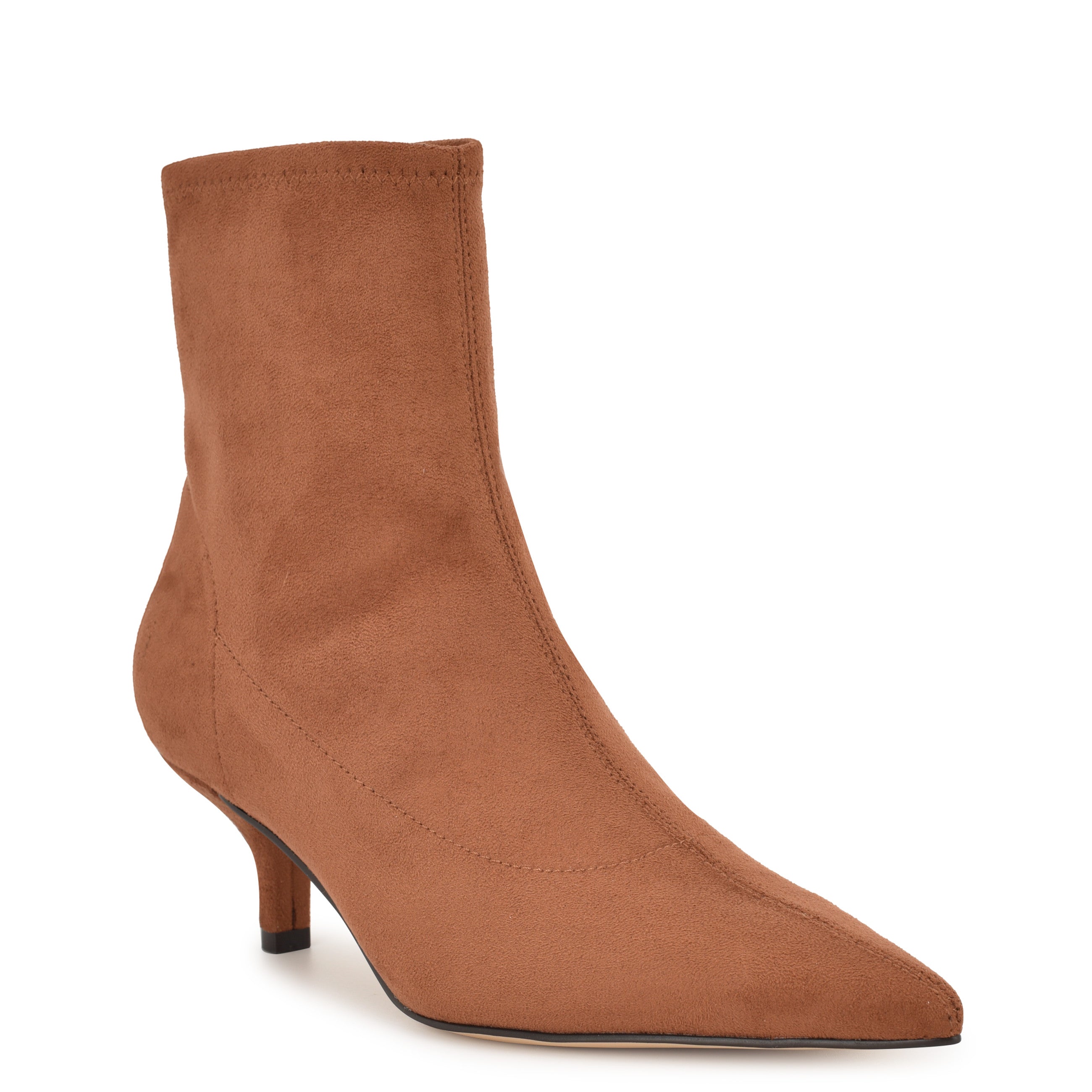 Tabbie Kitten Heel Ankle Booties