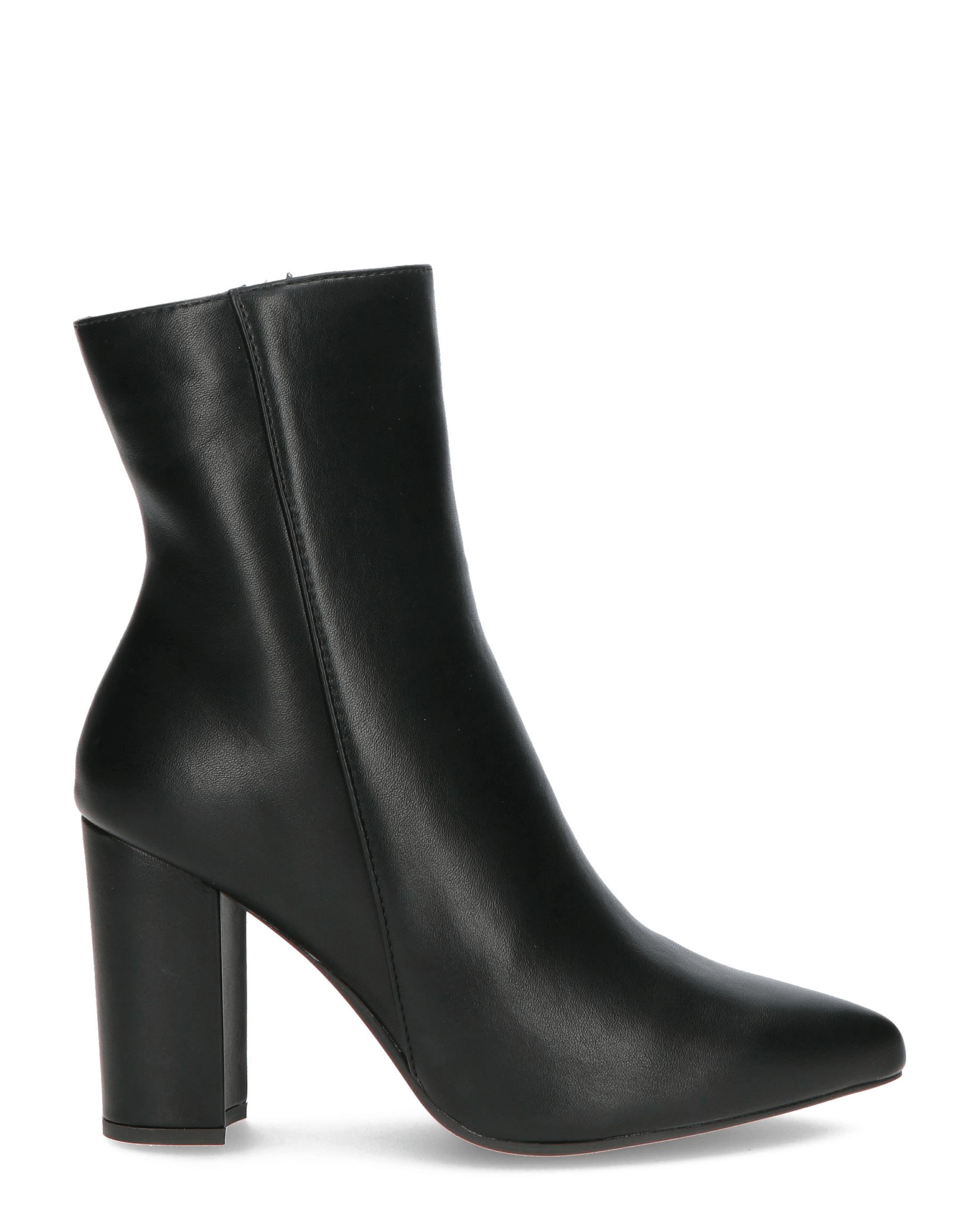 FEDRIKA - 2-in-1 Black Faux Leather Boots: From Tall Boot to Ankle Boot in One Simple Move
