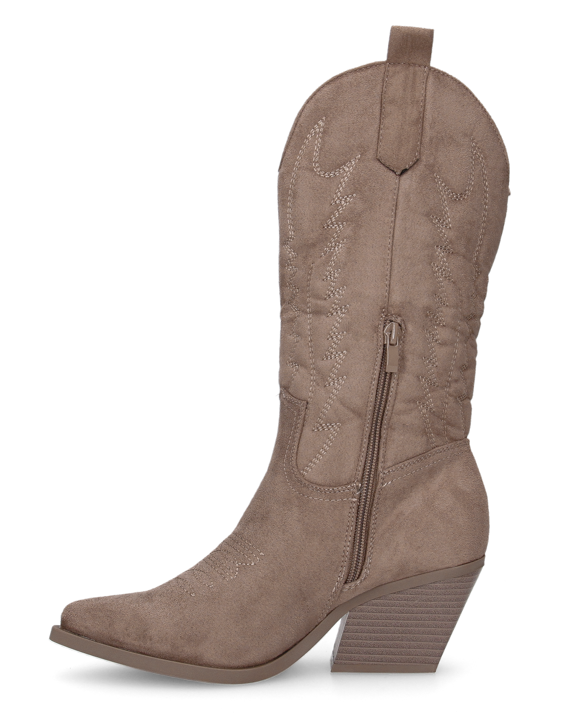 VITA - khaki suede Western boots