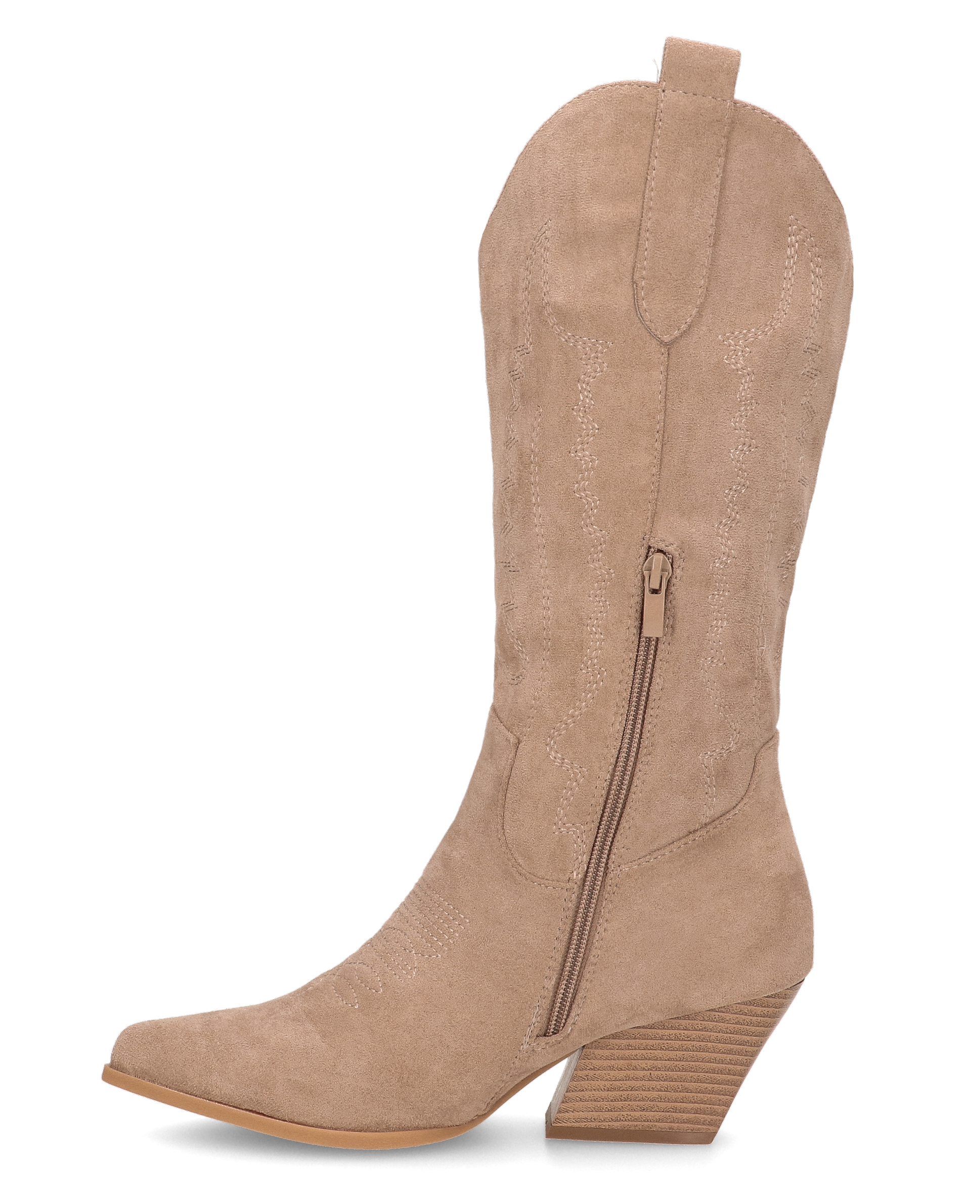 VITA - beige suede Western boots