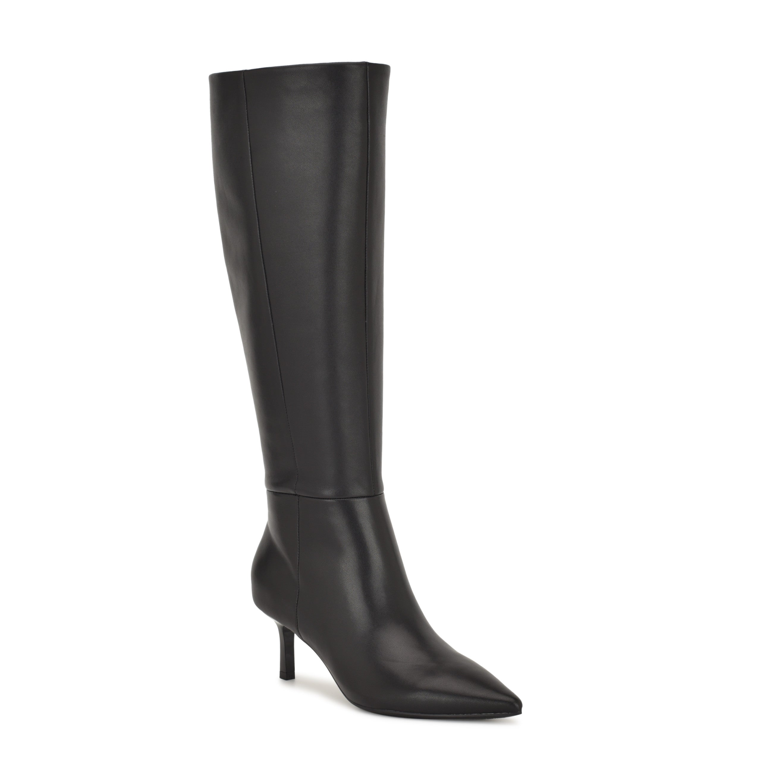 Kimdee 9x9 Knee High Wide Calf Leather Boots