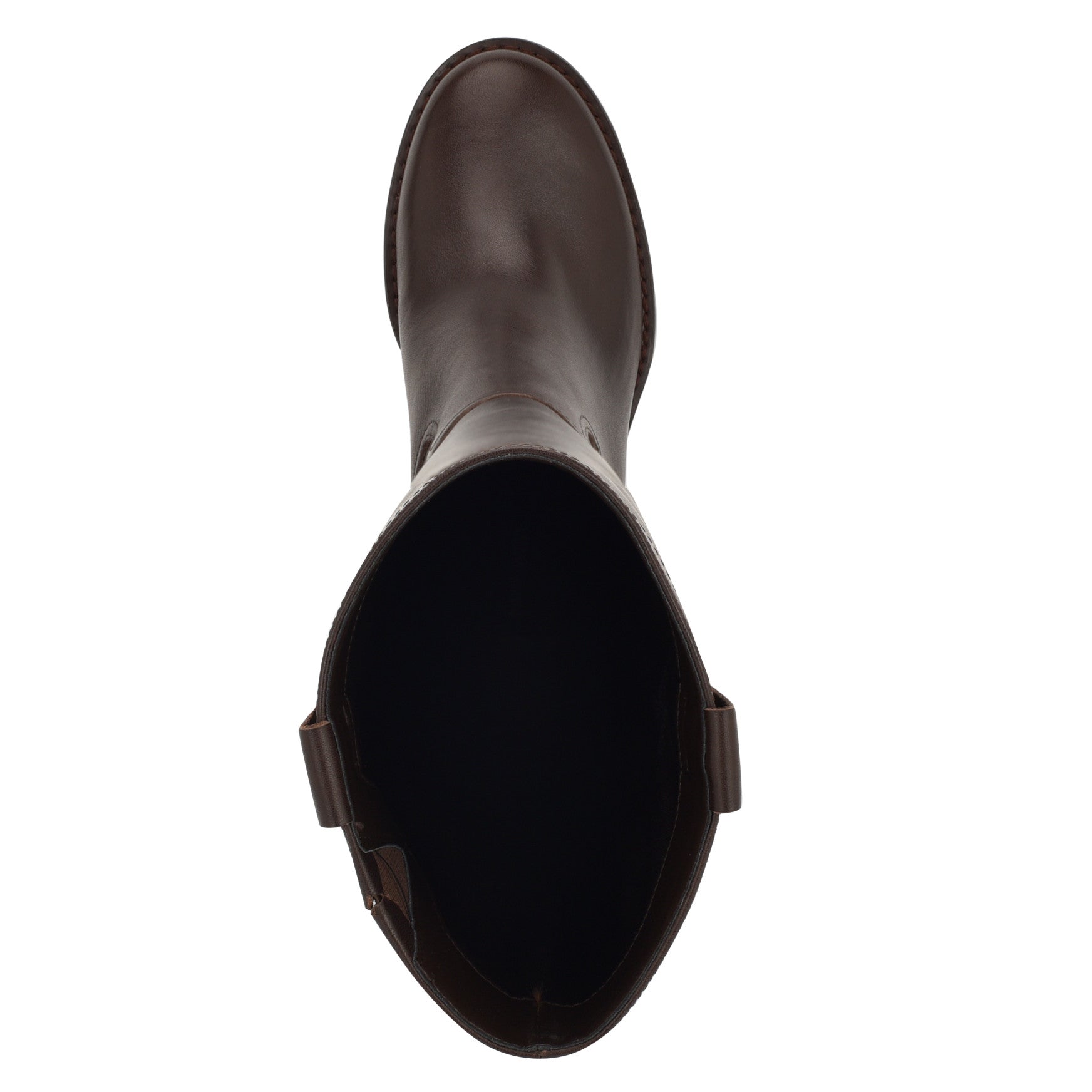 Hecee Block Heel Tailored Leather Boots