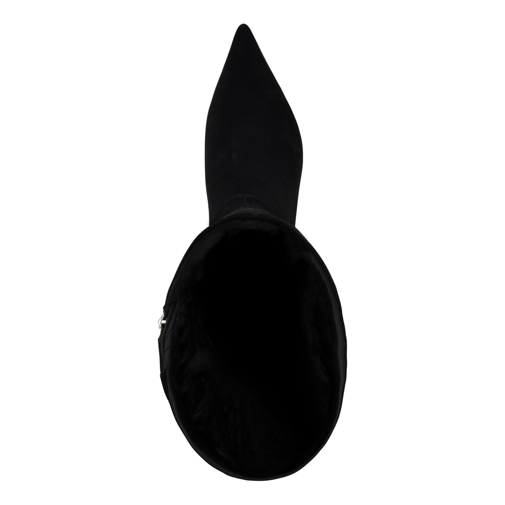 Somas Kitten Heel Knee High Leather Boots