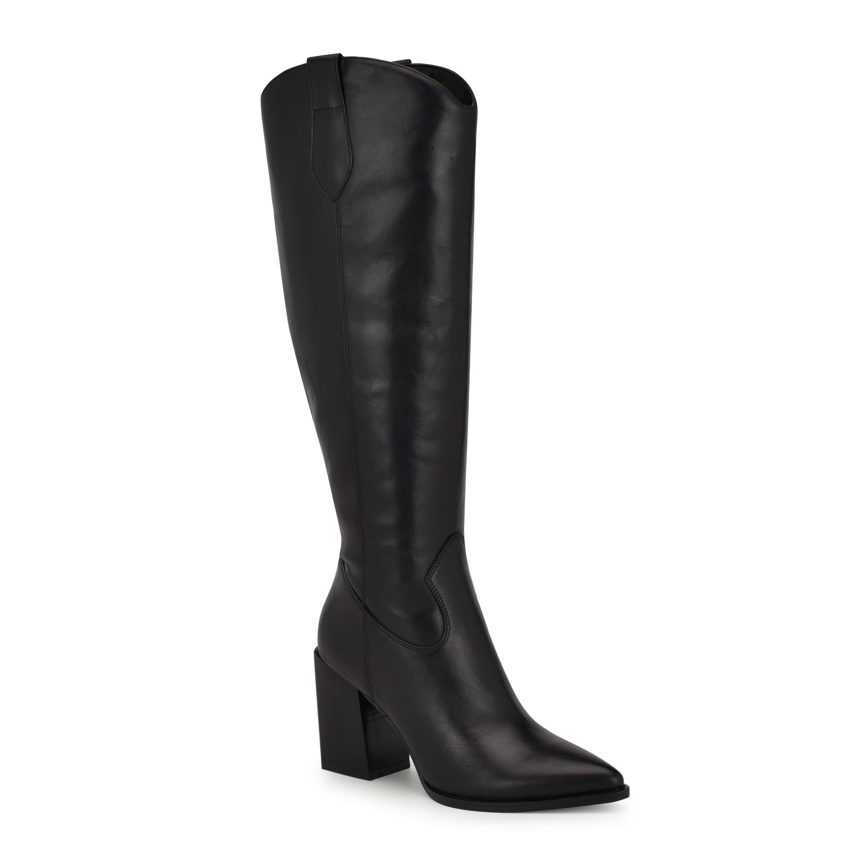 Bromwel Block Heel Leather Boots