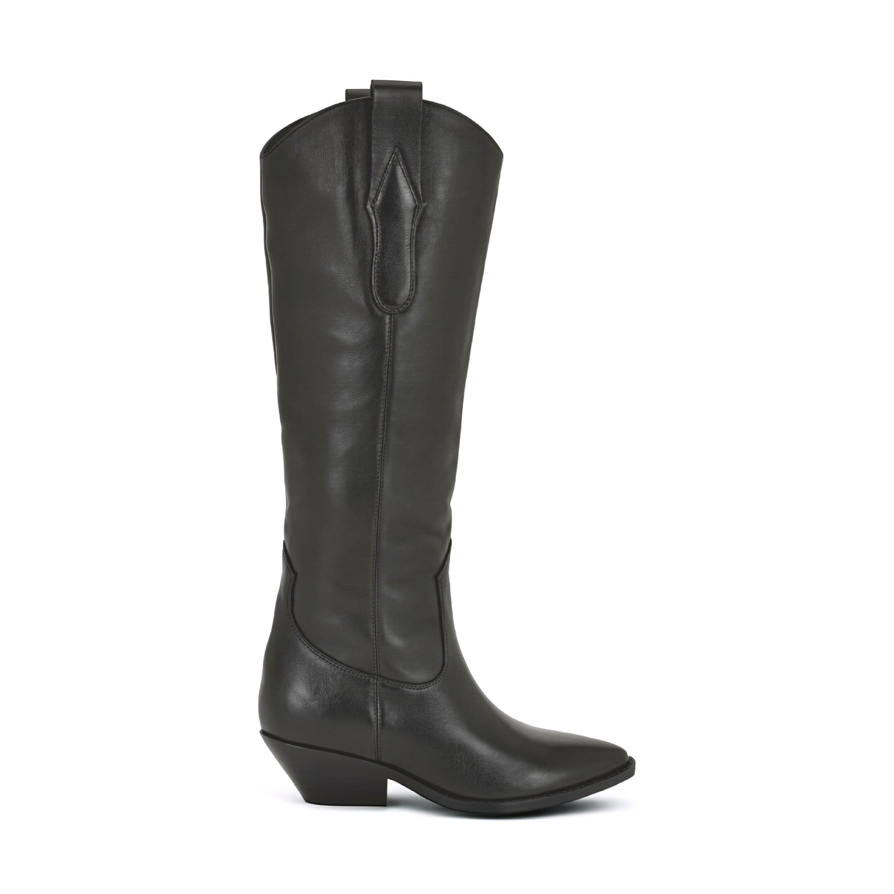 Asken Leather Western Boots