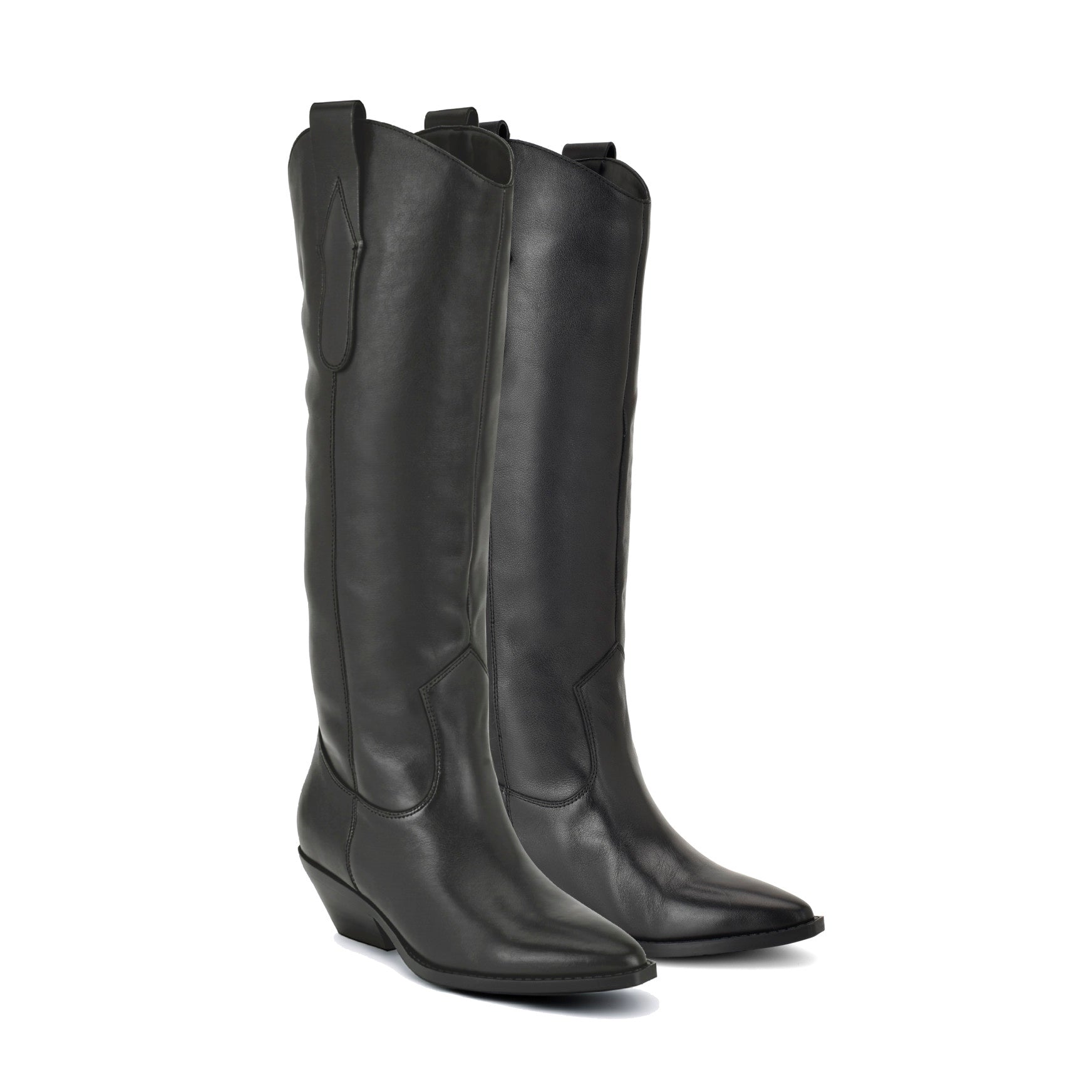 Asken Leather Western Boots