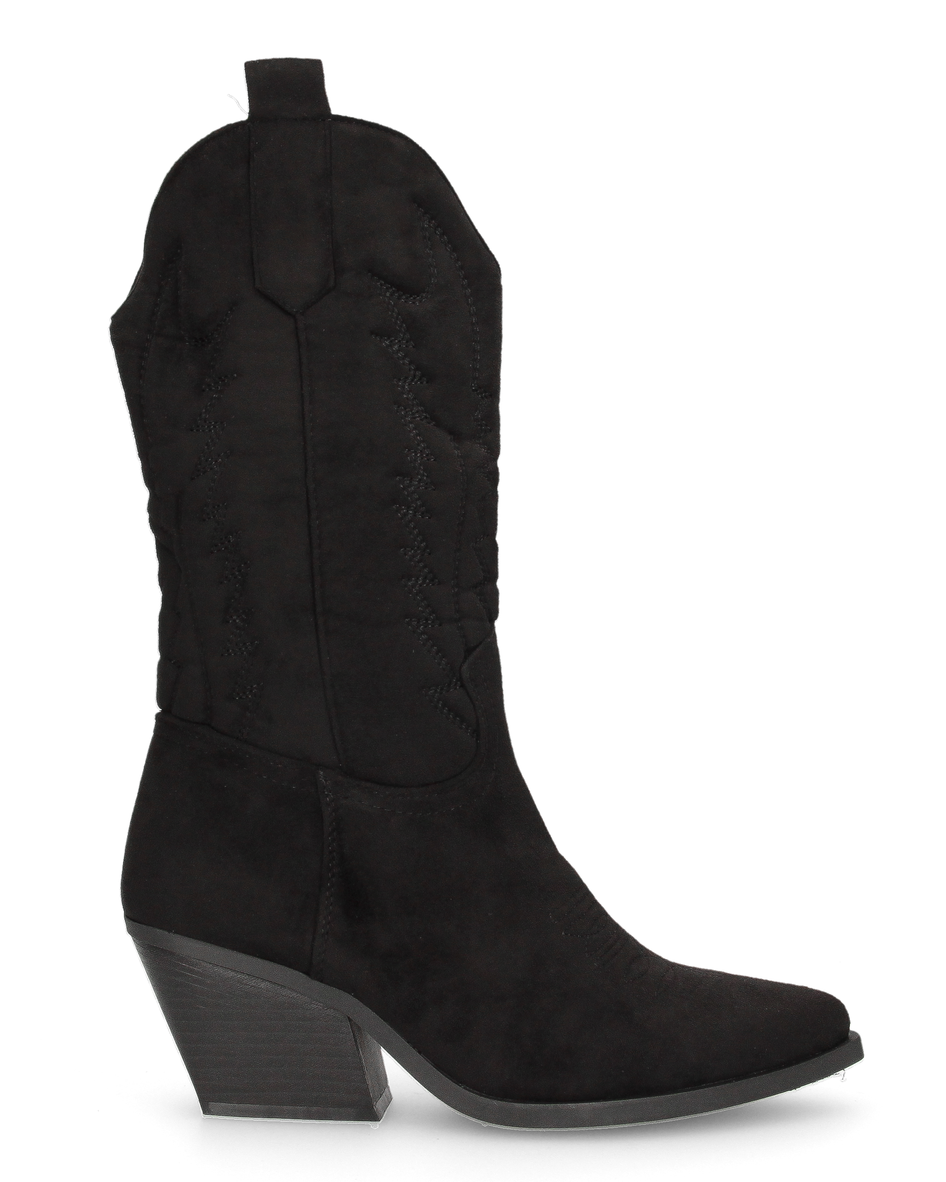 VITA - black suede Western boots