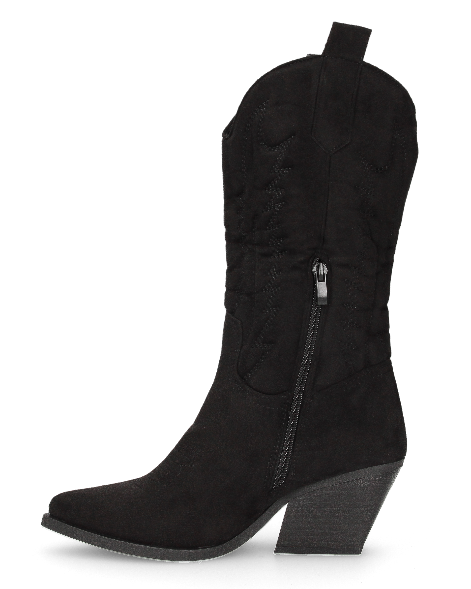VITA - black suede Western boots